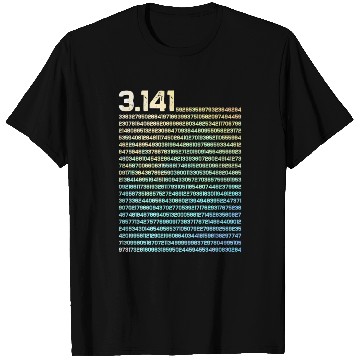 Discover 3.14 Math Physics Irrational Number 3.14 Pi Day T Shirts