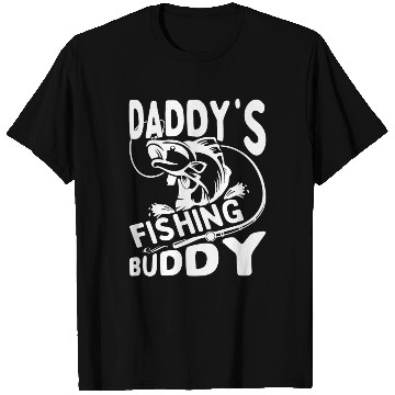 Discover Daddy's fishing buddy T Shirts
