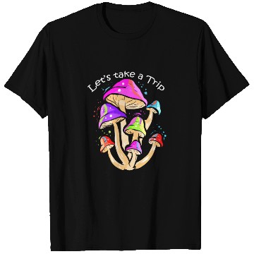 Discover Space Shroom - Magic Mushroom T Shirts