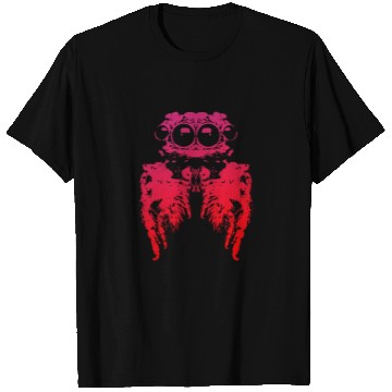 Discover Spider Eyes - Red T Shirts