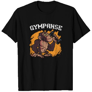 Discover Gympanse Chimpanzee Monkey Animal Zookeeper T Shirts