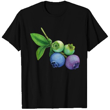 Discover blueberries T Shirts