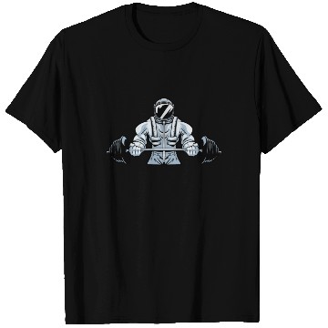 Discover Barbell Gear Training Fitness Gym T Shirts