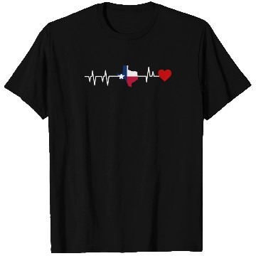 Discover Texas Heartbeat Gift T Shirts