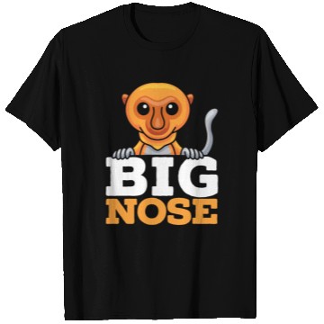 Discover Big Nose Proboscis Monkey Ape Wildlife Zookeeper T Shirts
