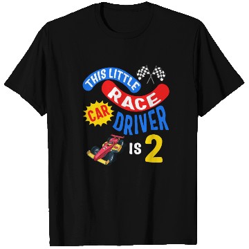 Discover Little Race Car Driver Is 2 Future Race Driver, T Shirts
