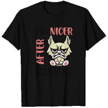 Discover I'm Nicer After Running T Shirts