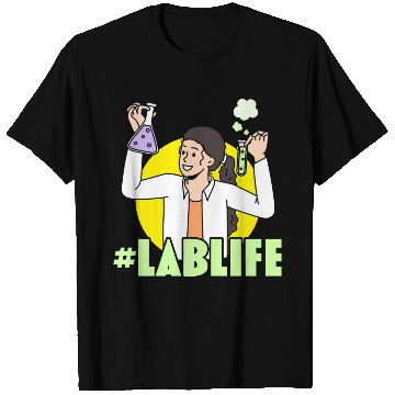 Discover #LabLife Biologist Science Teacher Biology Major T Shirts