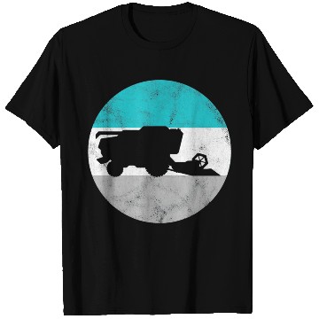 Discover Farming Combine Harvester T Shirts
