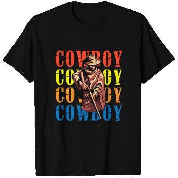 Discover Cowboy Marksman Sheriff Star Wild West T Shirts