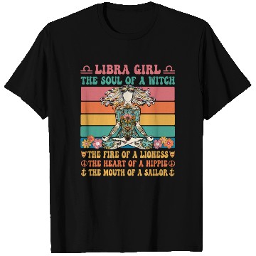 Discover Libra Girl Astrology Sign T Shirts