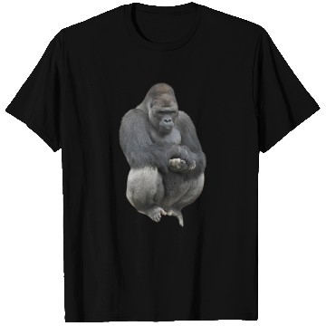 Discover Majestic Gorilla Silhouette Design T Shirts