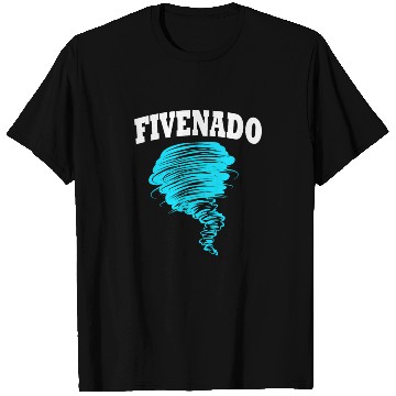 Discover 5th Birthday Tornado Fivenado T Shirts