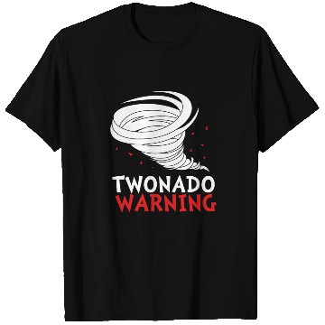 Discover Funny 2nd Bday Twonado Warning Tornado Birthday T Shirts