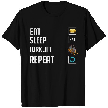 Discover Forklift Operator Driver Lift Truck Training T Shirts