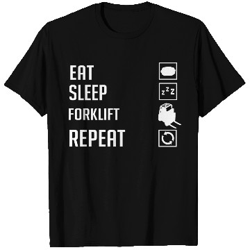 Discover Forklift Operator Driver Lift Truck Training T Shirts