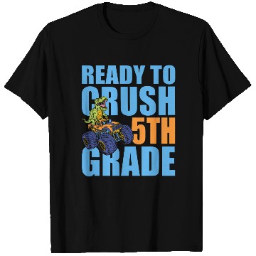 Discover I'm Ready To Crush 5th Grade T Rex Back To School T Shirts