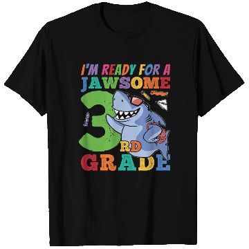 Discover Third Grader Awesome Kid Back To School Gift Idea T Shirts