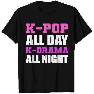 Discover K-pop All-day Movie-goer Gift T Shirts