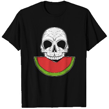Discover Watermelon Skull Fruitarianism Gift T Shirts