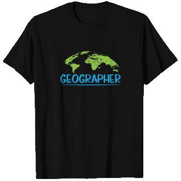 Discover Geographer Geographic Teacher Geography Student T Shirts