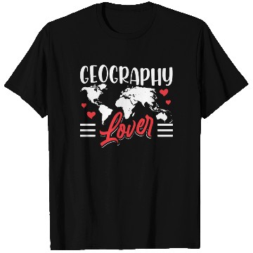 Discover Geography Lover Geographic Geographer Student T Shirts