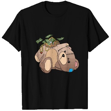Discover Money Teddy Bear Riches T Shirts
