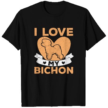 Discover Bichon Frise Dog Lover Dog Breeder Puppy Paw Love T Shirts