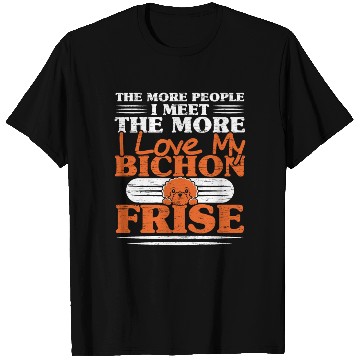 Discover Bichon Frise Dog Lover Dog Breeder Puppy Paw Love T Shirts