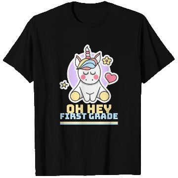 Discover oh hey first grade Teacher Student cute unicorn T Shirts