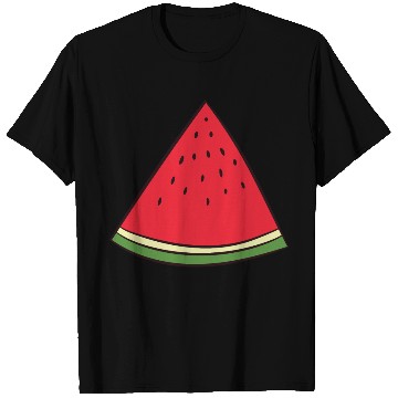 Discover Watermelon - slice, piece, quarter, triangle T Shirts