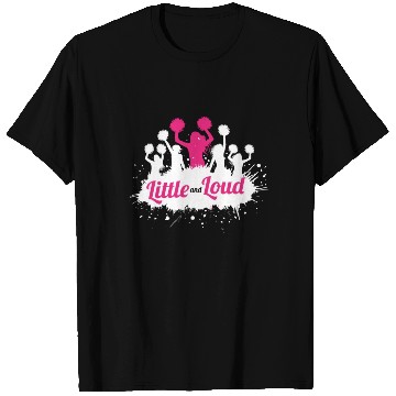 Discover Little And Loud Cheerleading Cheerleader T Shirts