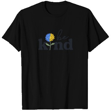 Discover Be Kind Yellow Blue Sunflower World Down Syndrome T Shirts