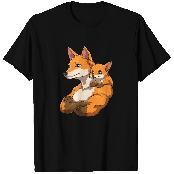 Discover Strong Fox with Fox Child for a Fox lovers T Shirts