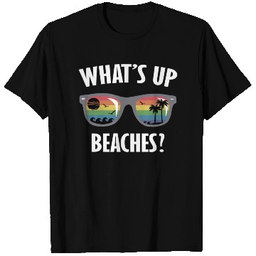 Discover Whats up beaches funny beach gay family vacation T Shirts