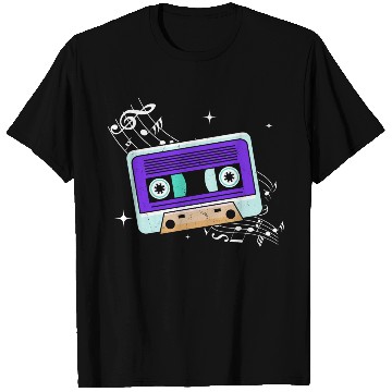 Discover Old School Cassette Mixtape Music Lover T Shirts
