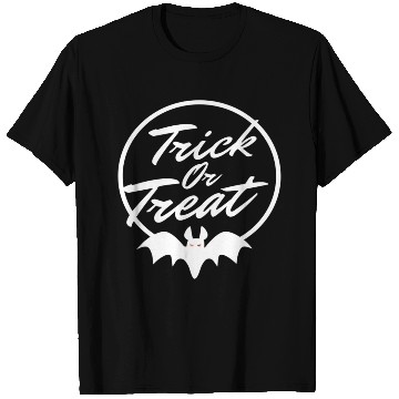 Discover Trick Or Treat Halloween Bat T Shirts