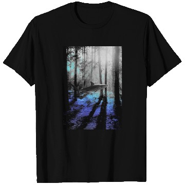 Discover Deep Forest Shark T Shirts
