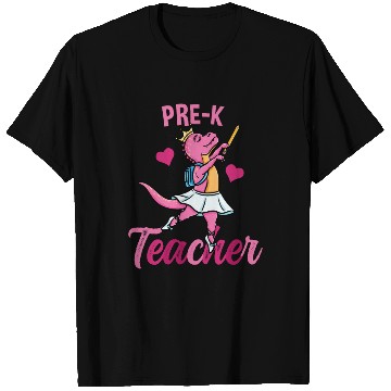 Discover Pre-K Teacher Ballet Back To School Girls T Shirts