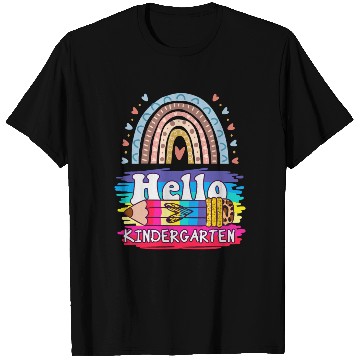 Discover Hello Kindergarten T Shirts Motivational Teacher T Shirts