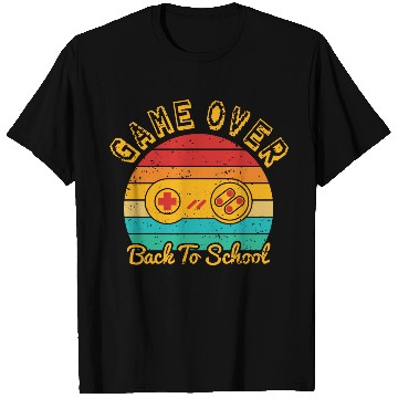 Discover Game Over Back To School T Shirts