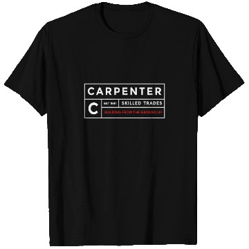 Discover Carpenter WT Label Carpentry T Shirts