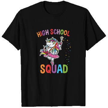 Discover High School Squad Unicorn Back To School T Shirts