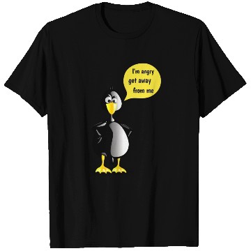 Discover Angry Penguin Bird T Shirts