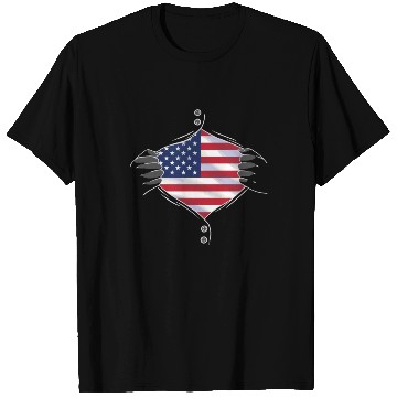 Discover American flag proud T Shirts