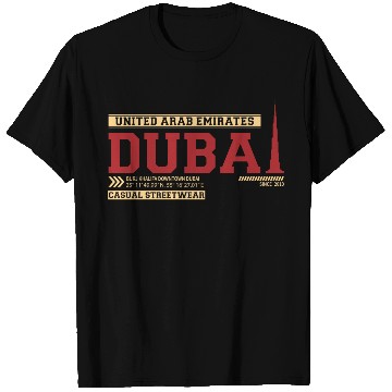 Discover Burj Khalifa Downtown Dubai United Arab Emirates T Shirts