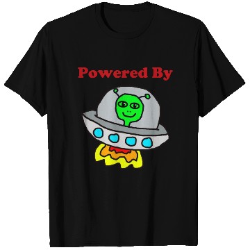 Discover Powered By Aliens T Shirts