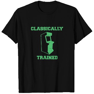 Discover Classically Trained | Arcade player T Shirts