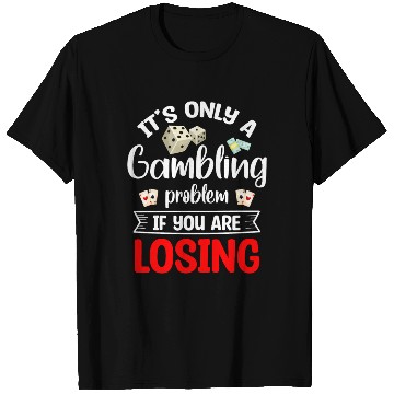 Discover Gambling Cards Poker Face Spades T Shirts