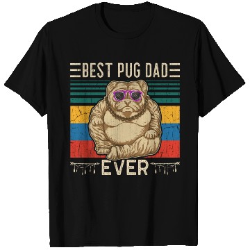 Discover Best Pug Dad Ever T Shirts